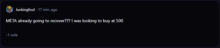 A comment on r/WallStreetBets subreddit.