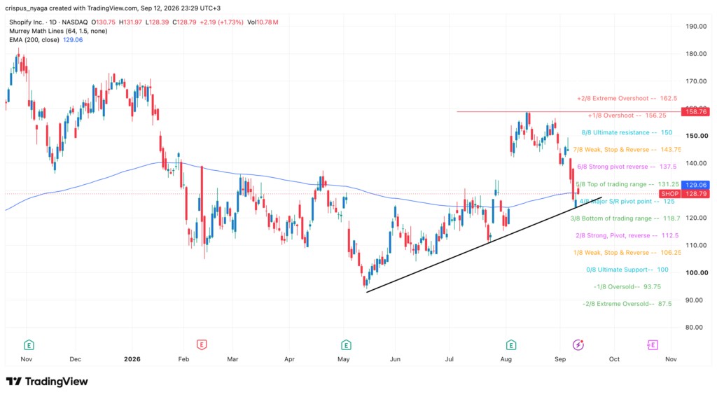 shopify stock