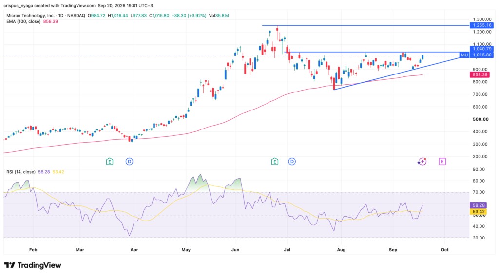 micron stock