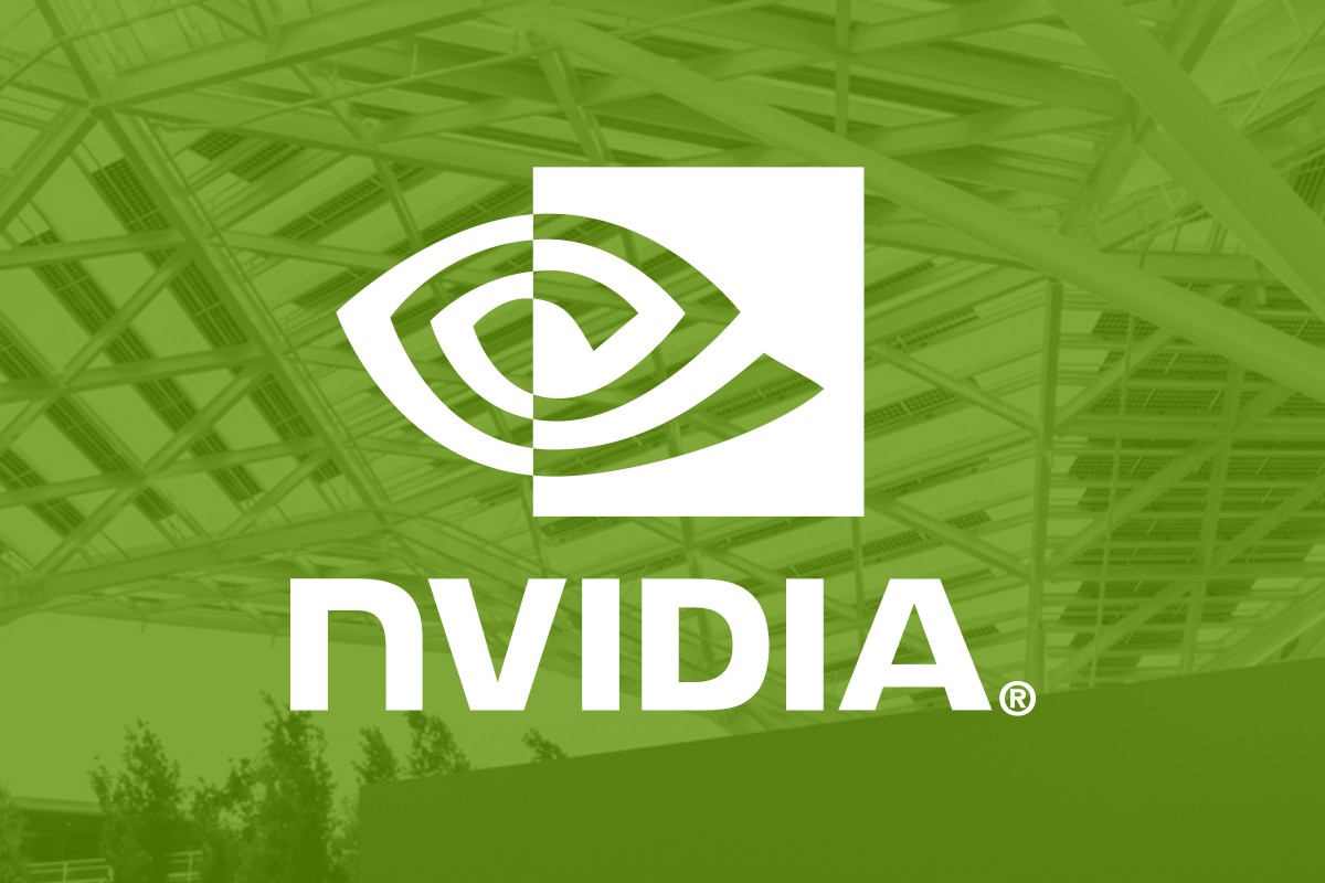 Nvidia logo.