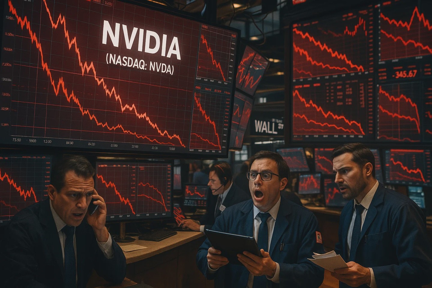 英偉達股票今日下跌近2%：以下是NVDA 股價下跌的原因