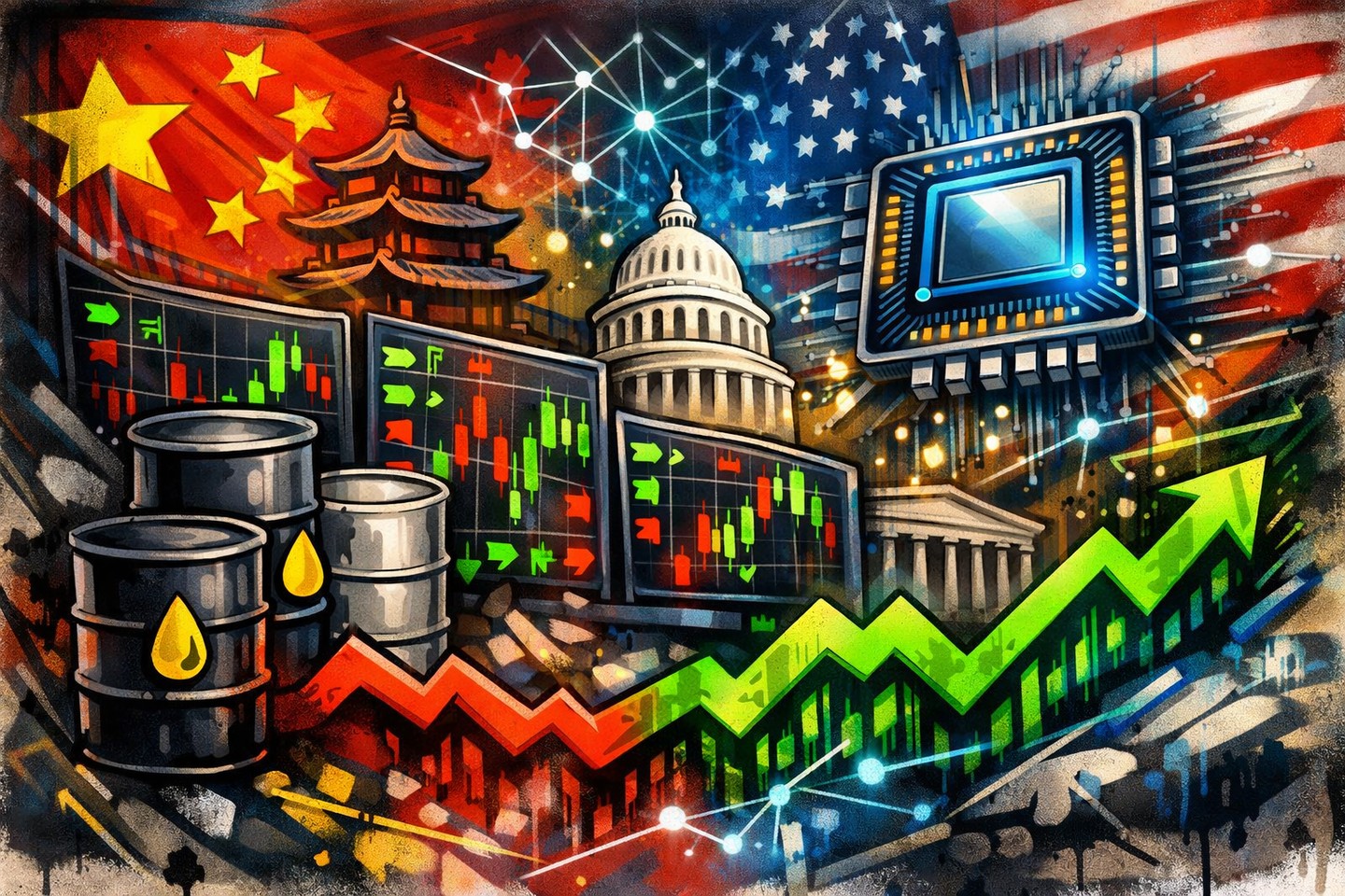 早间简报：随着油价趋于稳定，亚洲市场表现紧张；三星电子预示创纪录的利润